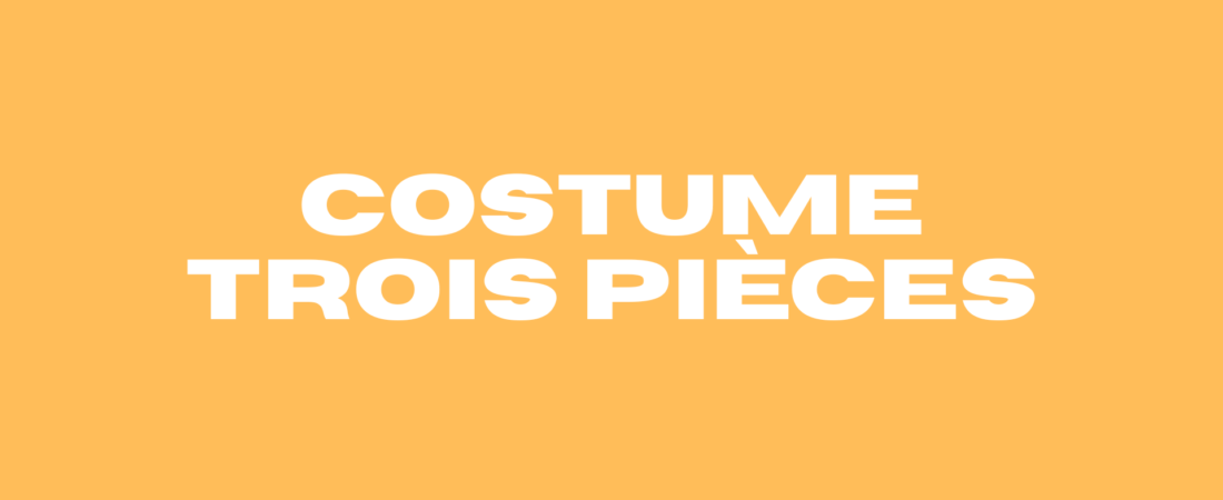 3. Costume trois pièces